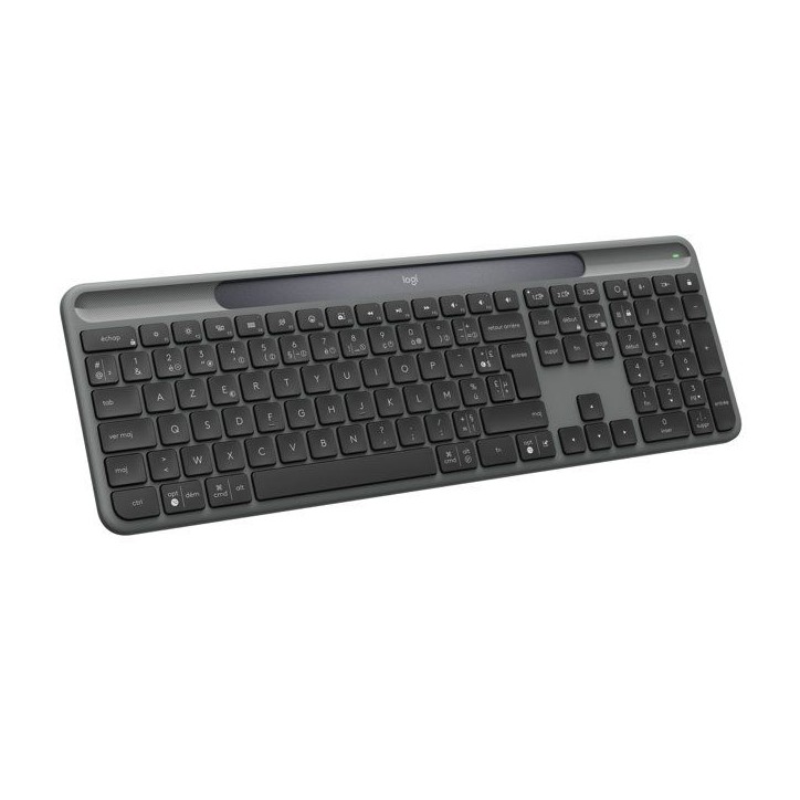Clavier - Sans fil - Logitech - Signature Slim Solar+ - Graphite