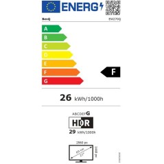 Ecran LCD - BenQ - EW270Q - 27 - 2K - 200Hz - Hauts-parleurs 5W - Mode
