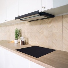 Plaque a induction - SCHNEIDER - 3 foyers - 52 x 59 x 5,5 cm - SCTI630N1S