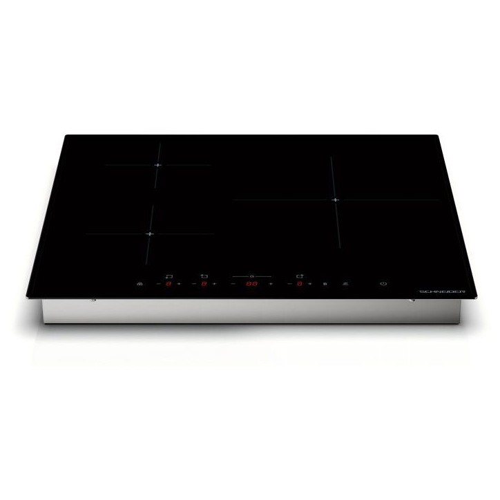 Plaque a induction - SCHNEIDER - 3 foyers - 52 x 59 x 5,5 cm - SCTI630N1S Plaque a induction - SCHNEIDER - 3 foyers - 52 x 59 x 5,5 cm - SCTI630N1S