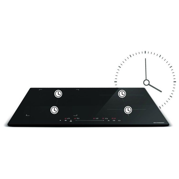 Plaque a induction - SCHNEIDER - 3 foyers - 52 x 59 x 5,5 cm - SCTI630N1S Plaque a induction - SCHNEIDER - 3 foyers - 52 x 59 x 5,5 cm - SCTI630N1S