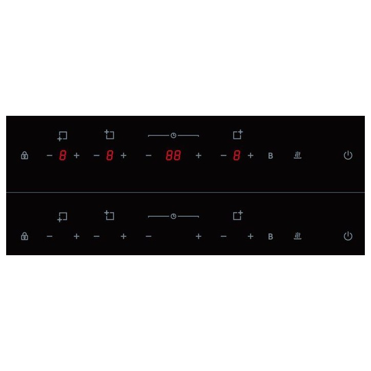 Plaque a induction - SCHNEIDER - 3 foyers - 52 x 59 x 5,5 cm - SCTI630N1S Plaque a induction - SCHNEIDER - 3 foyers - 52 x 59 x 5,5 cm - SCTI630N1S