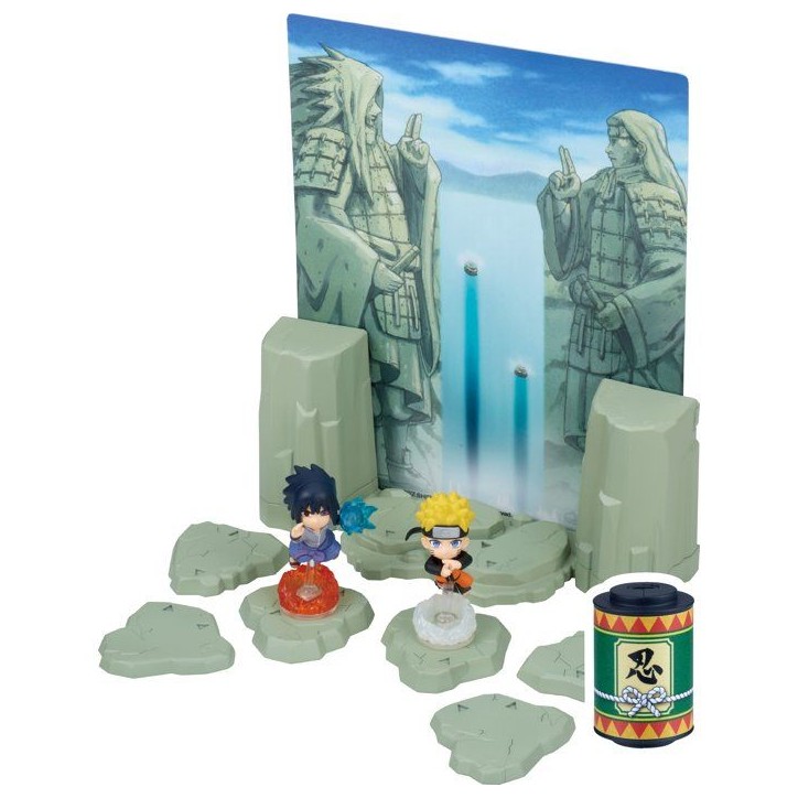 Naruto Shippuden Naruto vs Sasuke - Jeu de duel - EPOCH GAMES - Combat - 2 figurines