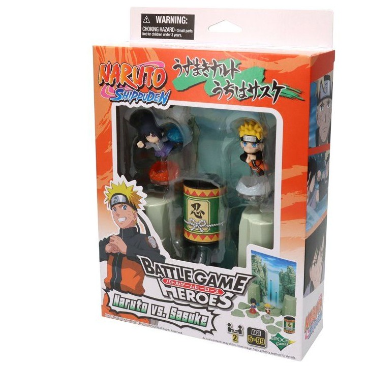 Naruto Shippuden Naruto vs Sasuke - Jeu de duel - EPOCH GAMES - Combat - 2 figurines