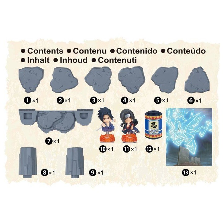 Naruto Shippuden Sasuke vs Itachi - Jeu de duel - EPOCH GAMES - Combat - 2 figurines Naruto Shippuden Sasuke vs Itachi - Jeu de duel - EPOCH GAMES - Combat - 2 figurines