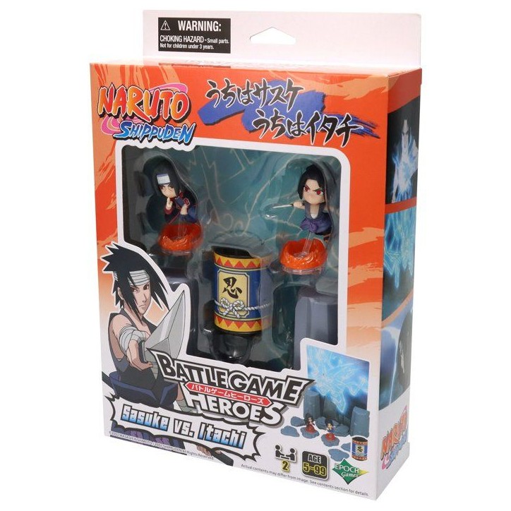 Naruto Shippuden Sasuke vs Itachi - Jeu de duel - EPOCH GAMES - Combat - 2 figurines Naruto Shippuden Sasuke vs Itachi - Jeu de duel - EPOCH GAMES - Combat - 2 figurines
