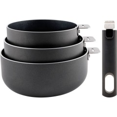 Casseroles - COSY & TRENDY - Click Set 3 - 16 a 20 cm - Antiadhésif -