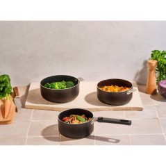 Casseroles - COSY & TRENDY - Click Set 3 - 16 a 20 cm - Antiadhésif -