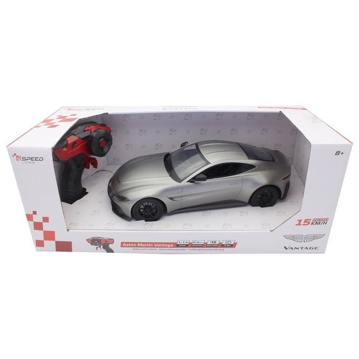 Voiture télécommandée - Silverlit – 4Speed - Aston Martin 1:14 – avec feux lumineux – 15 km/h Voiture télécommandée - Silverlit – 4Speed - Aston Martin 1:14 – avec feux lumineux – 15 km/h