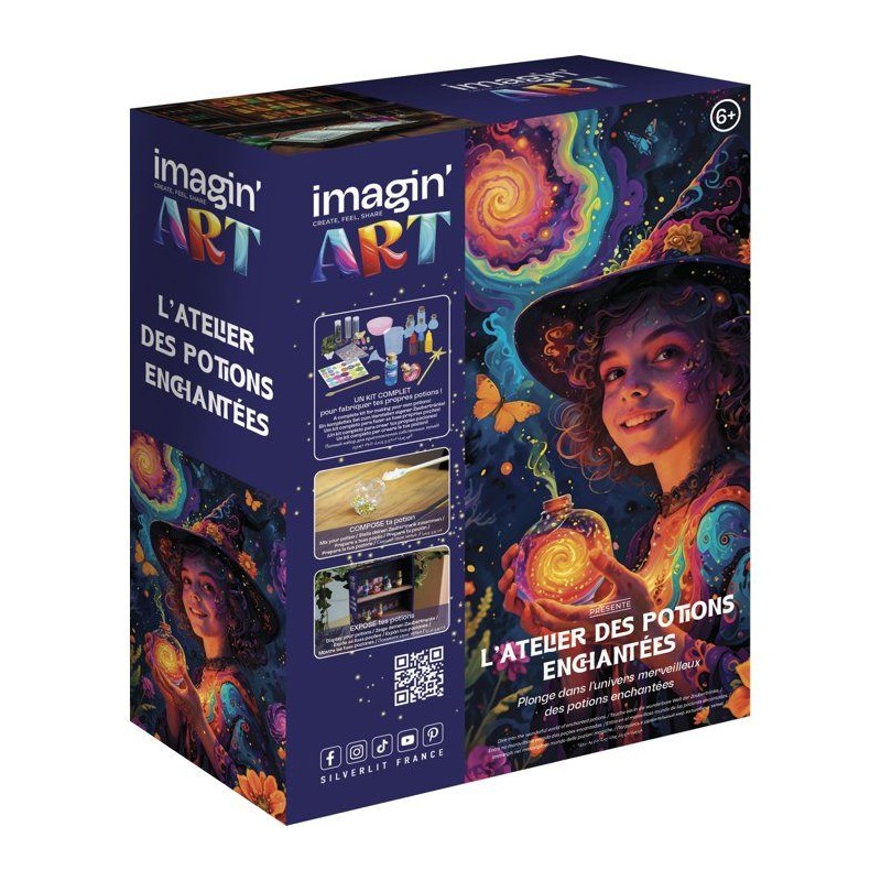 Coffret créatif magique - Silverlit – Imagin'Art – Atelier des Po