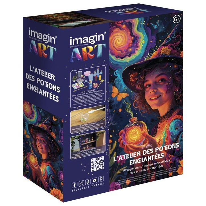 Coffret créatif magique - Silverlit – Imagin'Art – Atelier des Potions Enchantées