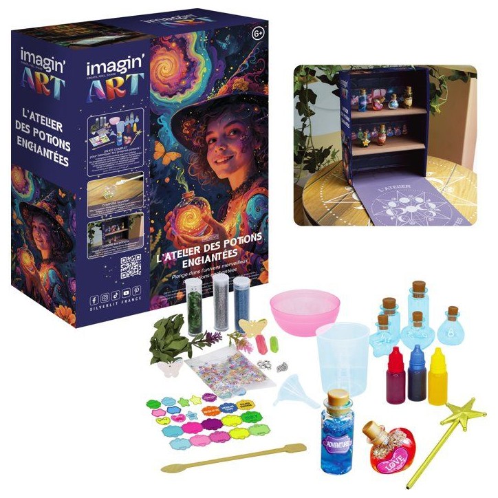 Coffret créatif magique - Silverlit – Imagin'Art – Atelier des Potions Enchantées