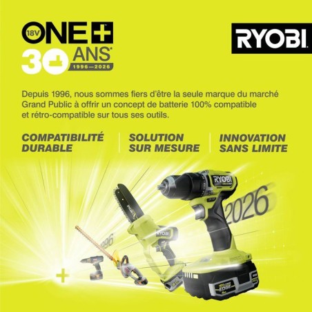 RYOBI Kit batterie 2,5Ah + chargeur 18V ONE+ - RC18120A-125