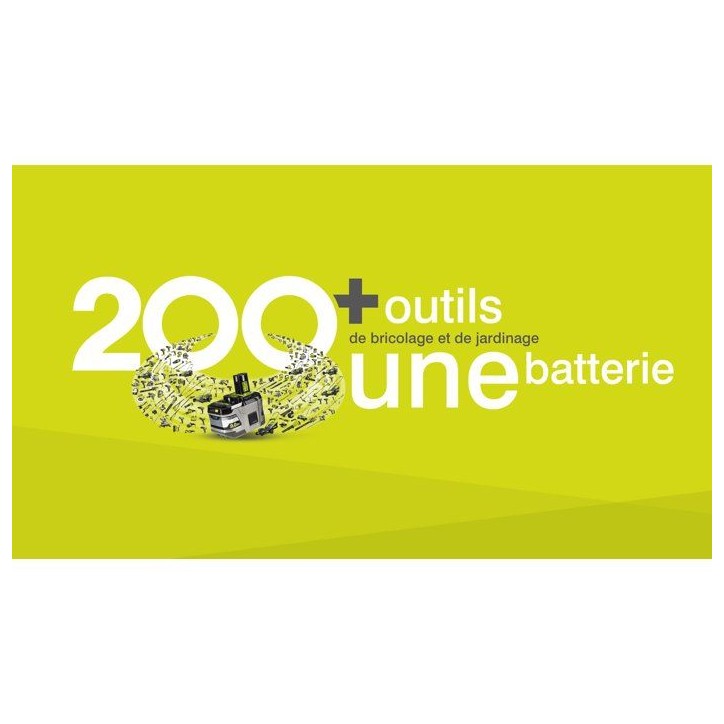 RYOBI Chargeur Lithium+ 18V ONE+ recharge batterie 2Ah en 1h - sans batterie - RC1812A RYOBI Chargeur Lithium+ 18V ONE+ recharge batterie 2Ah en 1h - sans batterie - RC1812A