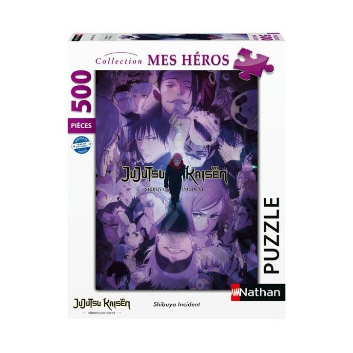 Puzzles Adultes 500 pieces - L'incident de Shibuya / Jujutsu Kaisen Puzzles Adultes 500 pieces - L'incident de Shibuya / Jujutsu Kaisen