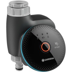 Programmateur d'arrosage - GARDENA - Smart Water Control - 1 voie - Bluetooth - Fonctionne avec 3 piles AA - Garantie 5 ans