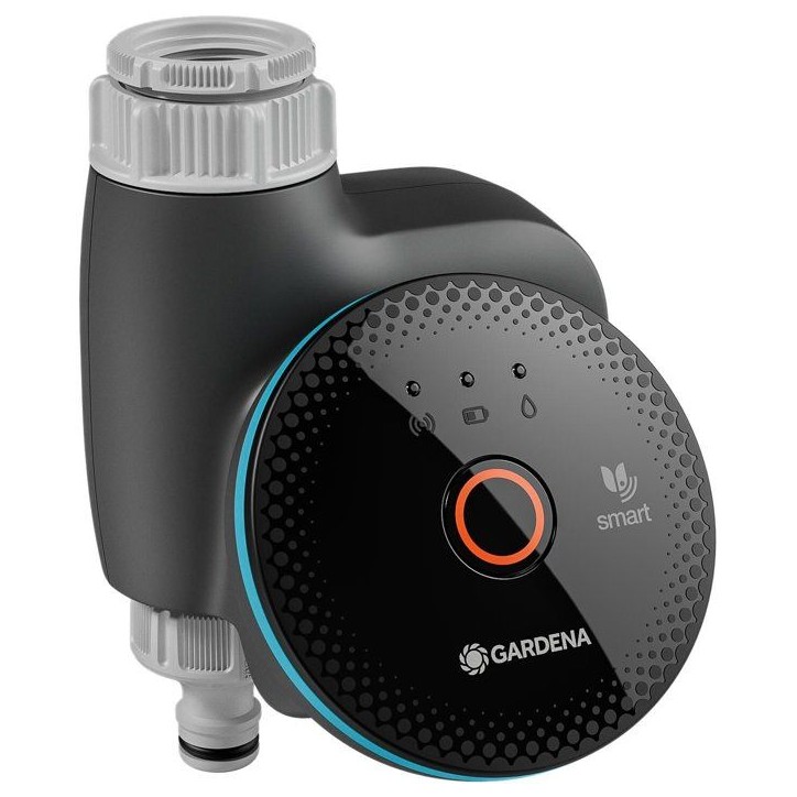 Programmateur d'arrosage - GARDENA - Smart Water Control - 1 voie - Bluetooth - Fonctionne avec 3 piles AA - Garantie 5 ans Programmateur d'arrosage - GARDENA - Smart Water Control - 1 voie - Bluetooth - Fonctionne avec 3 piles AA - Garantie 5 ans