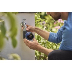 Programmateur d'arrosage - GARDENA - Smart Water Control - 1 voie - Bl
