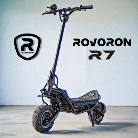 Trottinette électrique - ROVORON - R7 - 60V 28Ah - Noir