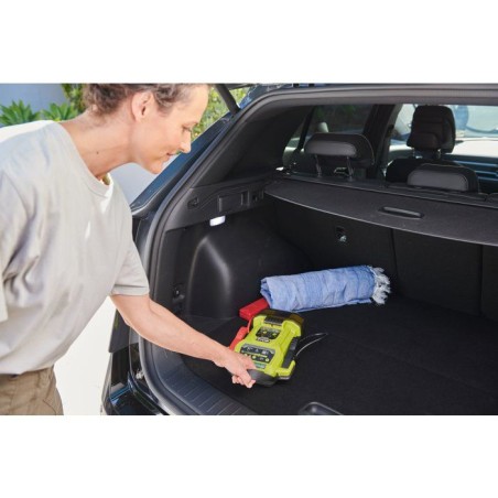 RYOBI Booster de démarrage 18V ONE+ sécurité anti-étincelles - sans batterie ni chargeur - RJSC18-0