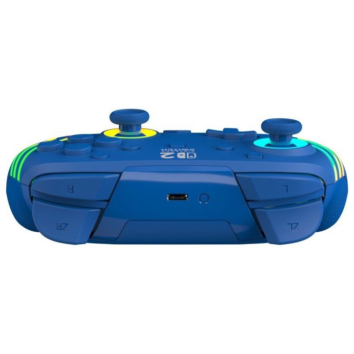 Manette Gaming sans fil RGB - TURTLE BEACH - Afterglow Wave pour Nintendo Switch 2 - Bleu Manette Gaming sans fil RGB - TURTLE BEACH - Afterglow Wave pour Nintendo Switch 2 - Bleu
