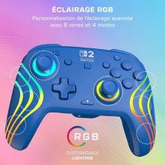 Manette Gaming sans fil RGB - TURTLE BEACH - Afterglow Wave pour Ninte