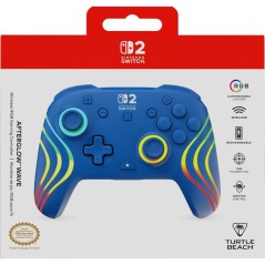 Manette Gaming sans fil RGB - TURTLE BEACH - Afterglow Wave pour Ninte