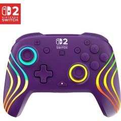 Manette Gaming sans fil RGB - TURTLE BEACH - Afterglow Wave pour Ninte
