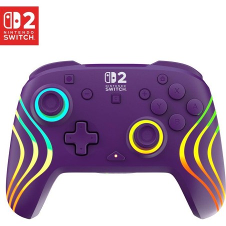 Manette Gaming sans fil RGB - TURTLE BEACH - Afterglow Wave pour Ninte