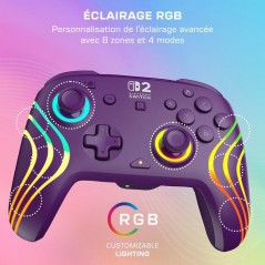 Manette Gaming sans fil RGB - TURTLE BEACH - Afterglow Wave pour Ninte