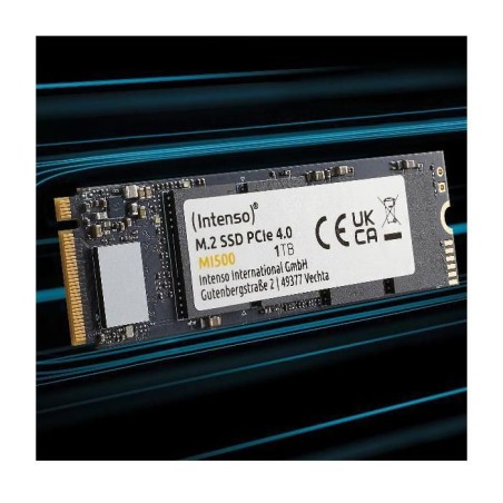 INTENSO - MI500 - SSD Interne - 1 To - NVMe M.2 PCIe Gen 4x4 - Vitesse