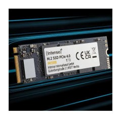 INTENSO - MI500 - SSD Interne - 1 To - NVMe M.2 PCIe Gen 4x4 - Vitesse de lecture jusqu'a 5 300 Mo/s