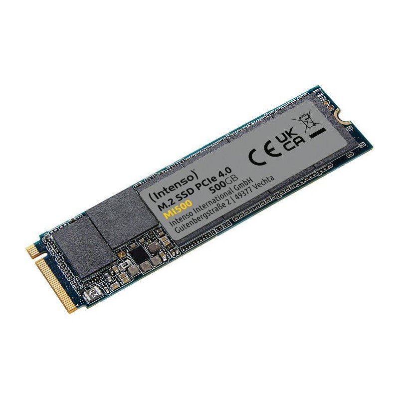 INTENSO - MI500 - SSD Interne - 500 Go - NVMe M.2 PCIe Gen 4x4 - Vites