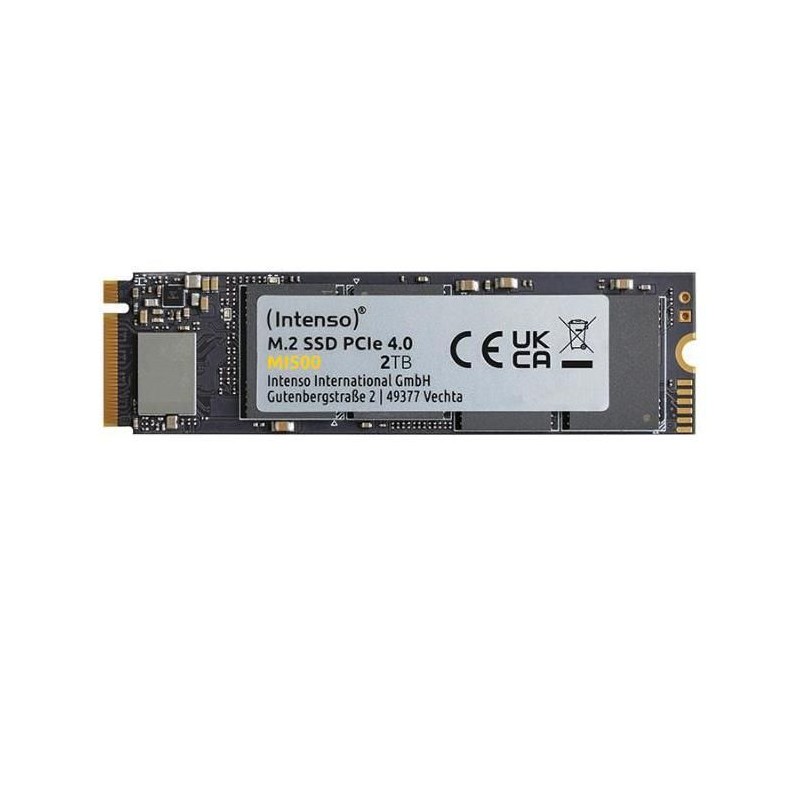 INTENSO - MI500 - SSD Interne - 2 To - NVMe M.2 PCIe Gen 4x4 - Vitesse