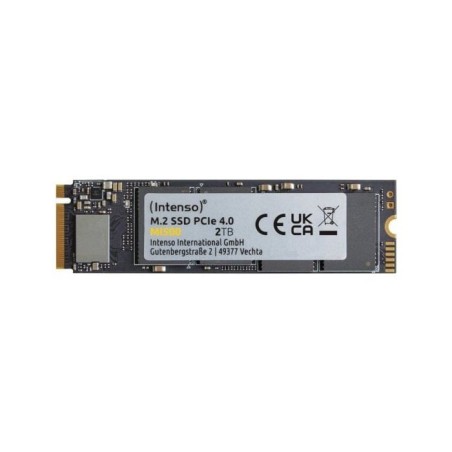 INTENSO - MI500 - SSD Interne - 2 To - NVMe M.2 PCIe Gen 4x4 - Vitesse de lecture jusqu'a 5 300 Mo/s