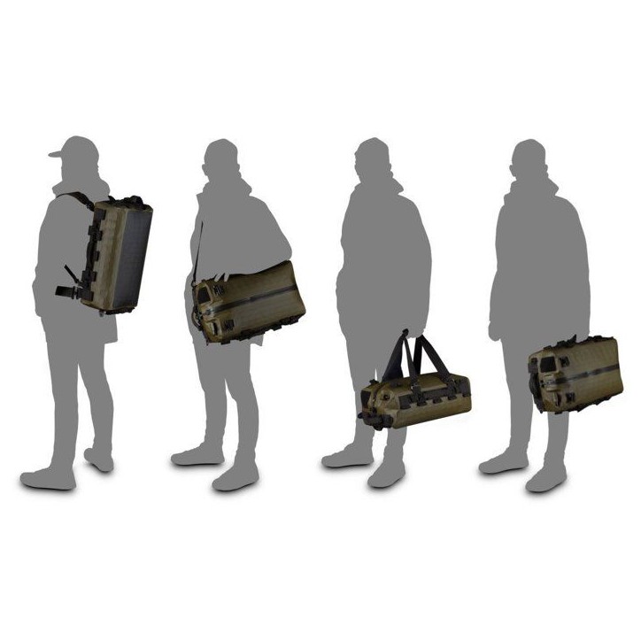 Sac étanche - HPA - Hybriduffle 30-ZIP68 - 30 L - Kaki - Étanche Sac étanche - HPA - Hybriduffle 30-ZIP68 - 30 L - Kaki - Étanche