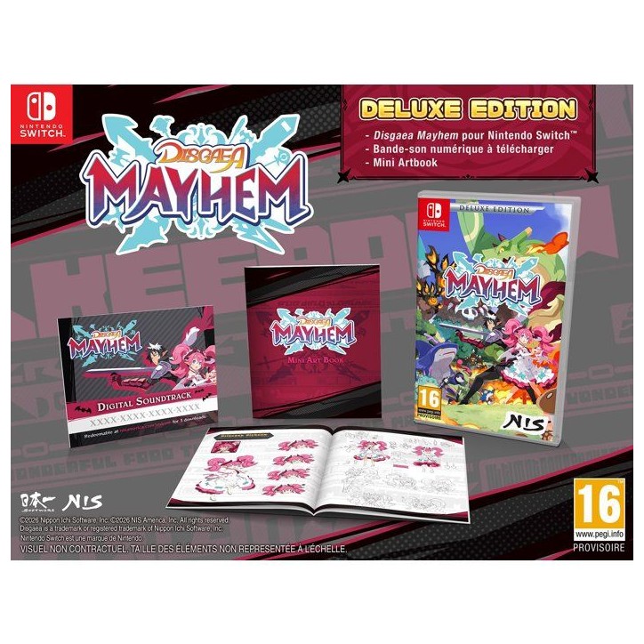 DISGAEA MAYHEM - DELUXE EDITION – Jeu Switch DISGAEA MAYHEM - DELUXE EDITION – Jeu Switch
