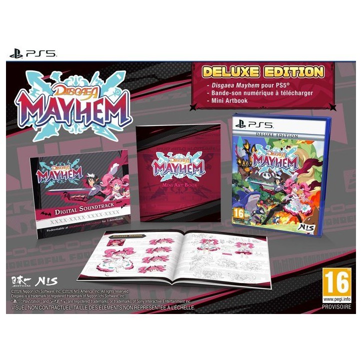 DISGAEA MAYHEM - DELUXE EDITION – Jeu PS5 DISGAEA MAYHEM - DELUXE EDITION – Jeu PS5