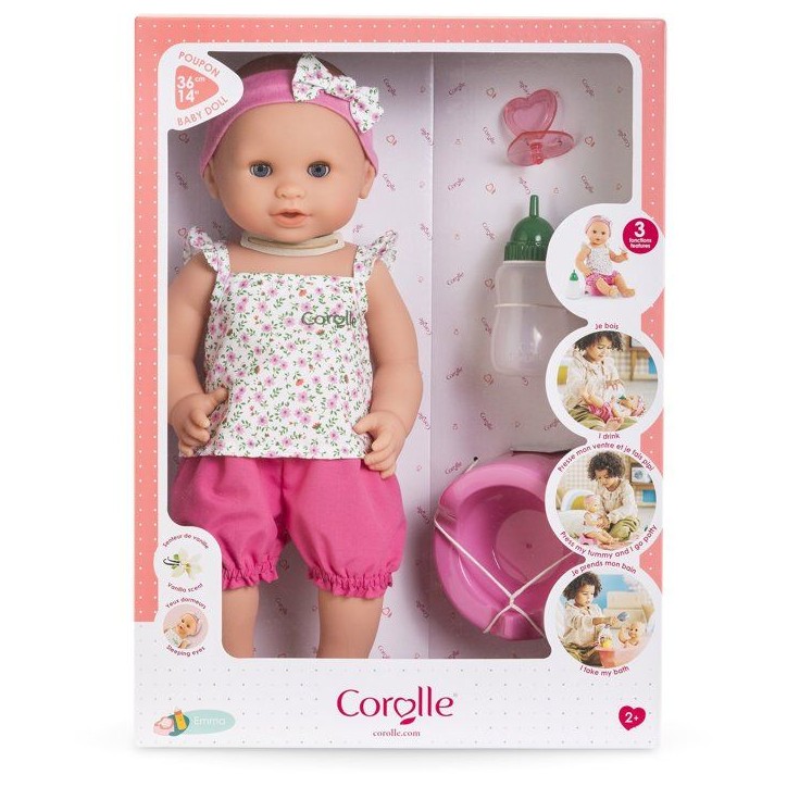 Mon Grand Poupon - COROLLE - Emma fait pipi - 36 cm Mon Grand Poupon - COROLLE - Emma fait pipi - 36 cm