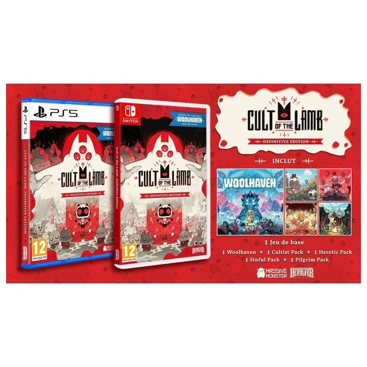 Cult of the Lamb: Definitive Edition - Jeu PS5