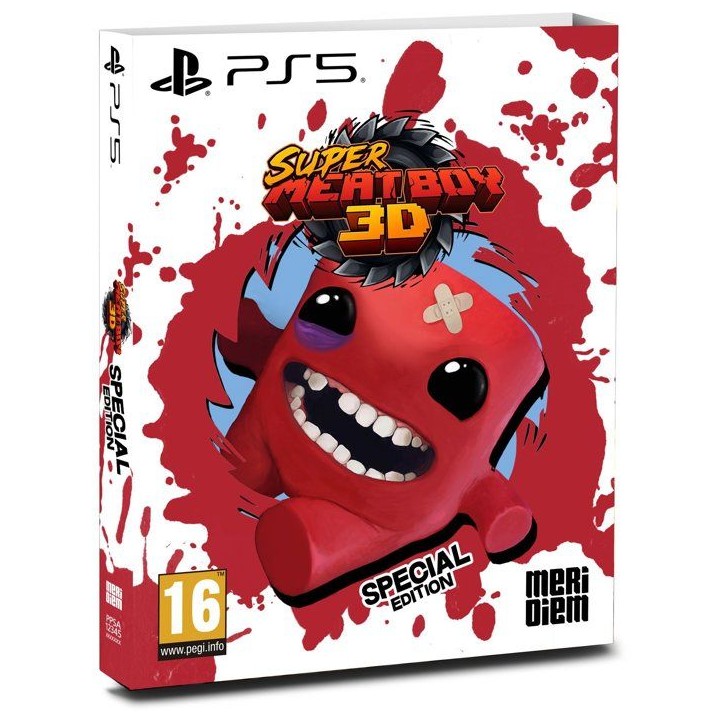 SUPER MEAT BOY 3D – Jeu PS5 – Special Edition SUPER MEAT BOY 3D – Jeu PS5 – Special Edition