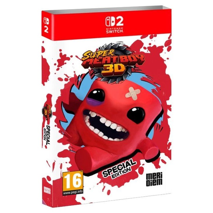 Super Meat Boy 3D - Édition Spéciale • Jeu Nintendo Switch 2 Super Meat Boy 3D - Édition Spéciale • Jeu Nintendo Switch 2