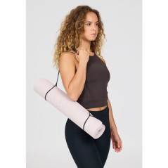 Tapis de Yoga - ATHLECIA - KESHA - L 133 x l 61 cm - TPE - Mauve
