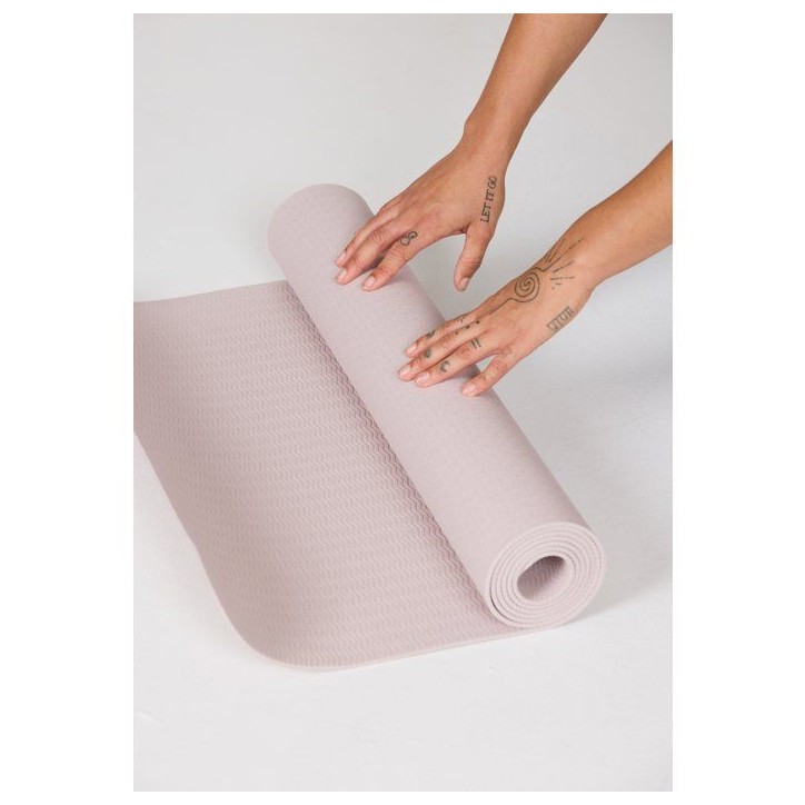 Tapis de Yoga - ATHLECIA - KESHA - L 133 x l 61 cm - TPE - Mauve Tapis de Yoga - ATHLECIA - KESHA - L 133 x l 61 cm - TPE - Mauve