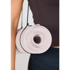 Tapis de Yoga - ATHLECIA - KESHA - L 133 x l 61 cm - TPE - Mauve