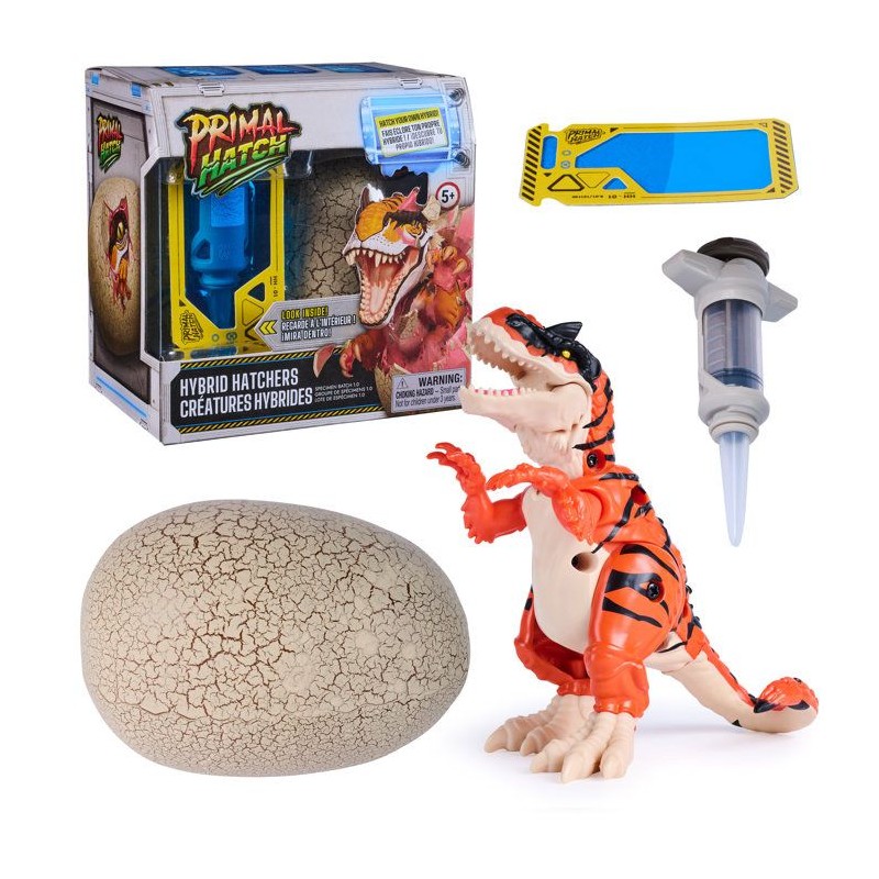 Dino Hybride Éclosion Surprise Primal Hatch - a Faire Éclore dans l'