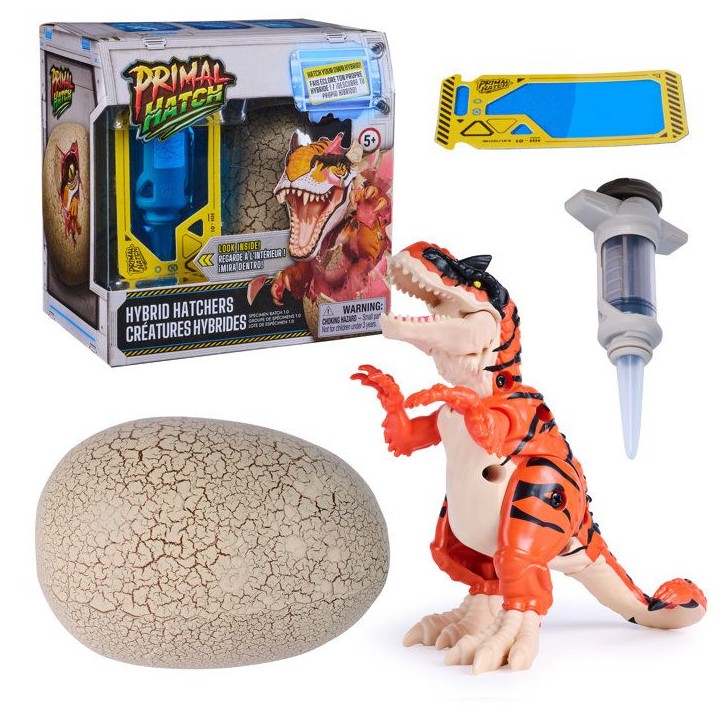 Dino Hybride Éclosion Surprise Primal Hatch - a Faire Éclore dans l'Eau - SPIN MASTER - A partir de 5 ans