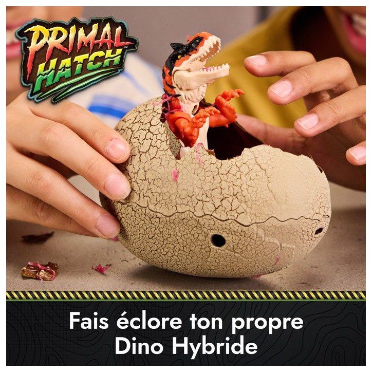 Dino Hybride Éclosion Surprise Primal Hatch - a Faire Éclore dans l'Eau - SPIN MASTER - A partir de 5 ans