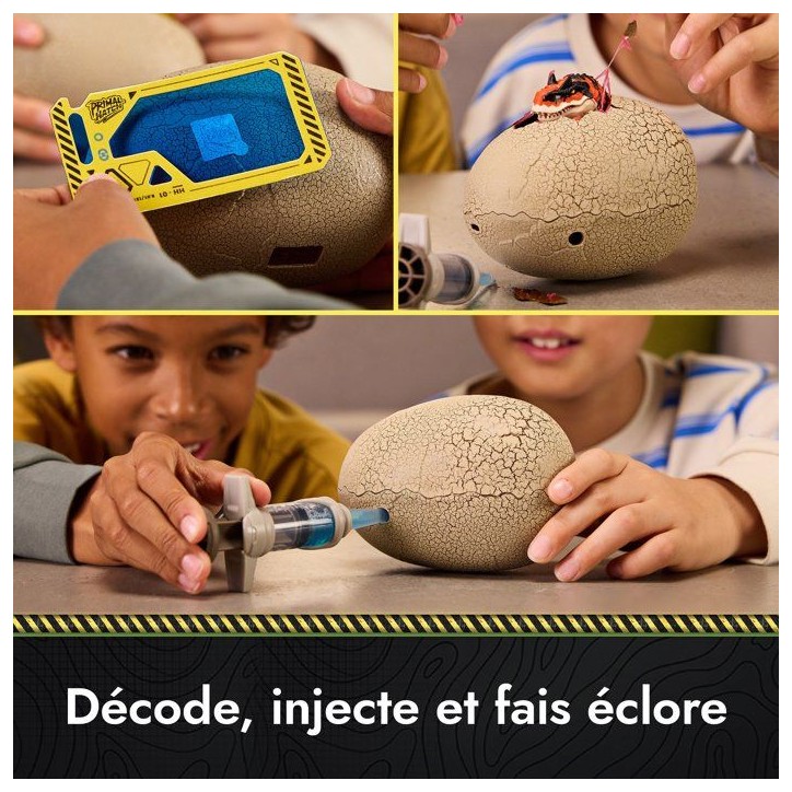 Dino Hybride Éclosion Surprise Primal Hatch - a Faire Éclore dans l'Eau - SPIN MASTER - A partir de 5 ans