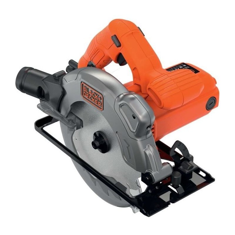 Scie circulaire filaire - BLACK+DECKER - CS1250L-QS - 1250W - profonde
